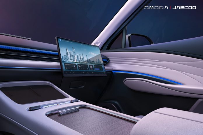 OMODA C7 pantalla