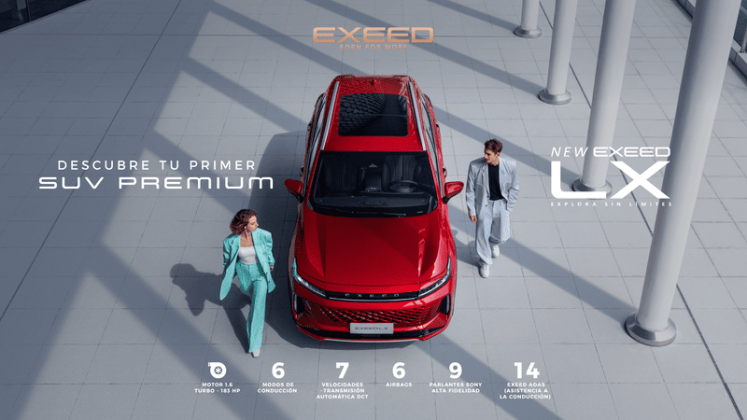 New LX: EXEED anticipa su llegada con preventa exclusiva