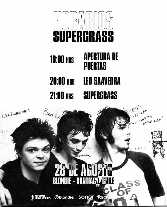 concierto Supergrass