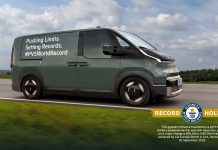 El Kia PV5 Cargo establece un título Guinness World Records: 693,38 km con una sola carga y a máxima capacidad Kia PV5