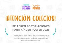 Fundación Familias Primero abre convocatoria nacional para integrar nuevos colegios a su programa Kinder Power: plazo de postulación vence el 7 de noviembre Familias Primero