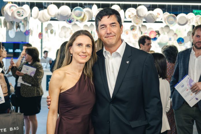 ANNE TRAUB Y MATIAS CLARO , FUNDADORES FUNDACION FAMILIAS PRIMERO (1) (1) Fundación Familias Primero