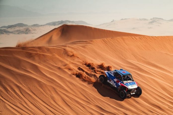 Casale remata en el top 5 de la octava etapa del Dakar 2026