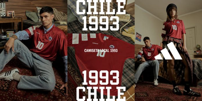 Un homenaje a la historia: adidas lanza rediseño de camiseta de la Selección Chilena inspirada en el Mundial Sub-17 de 1993