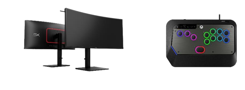 HyperX OMEN MAX 16 y HyperX Clutch Tachi.