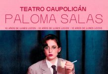 Paloma Salas anuncia su primer show en el Teatro Caupolicán