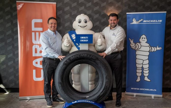Michelin une fuerzas con Caren y NeumaServicio para impulsar su oferta en el mercado de neumáticos de camiones y autobuses en Chile