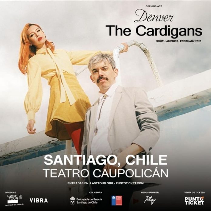 DËNVER será la banda encargada de abrir el esperado concierto de THE CARDIGANS en Chile