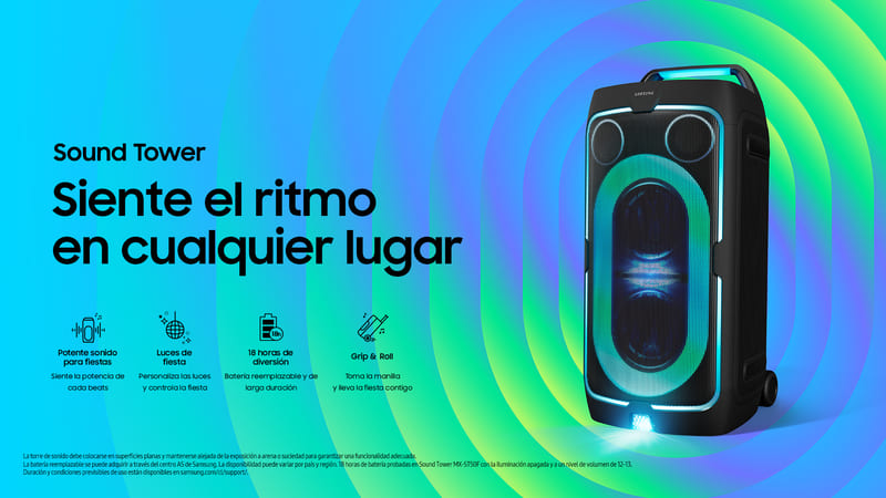 Llegan a Chile los nuevos Sound Tower ST50F y ST40F: potencia y ambiente para un verano como corresponde