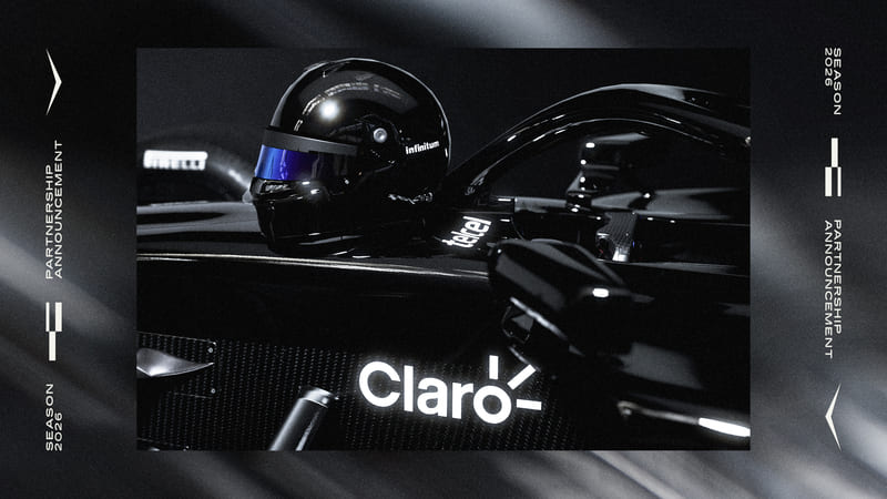 El equipo Cadillac Formula 1® da la bienvenida a las marcas Telcel, Infinitum y Claro