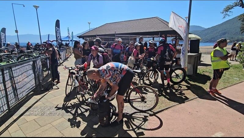 Caburgua vivió valorada III triatlón olímpica y federada