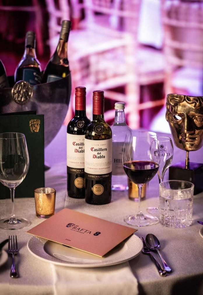 Casillero del Diablo brinda por el cine y por segundo año consecutivo es el Vino Oficial de los EE BAFTA Film Awards