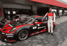 Benjamín Hites testeó el Porsche 911 GT3 que competirá en la temporada de Nürburgring