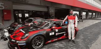 Benjamín Hites testeó el Porsche 911 GT3 que competirá en la temporada de Nürburgring