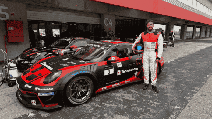 Benjamín Hites testeó el Porsche 911 GT3 que competirá en la temporada de Nürburgring