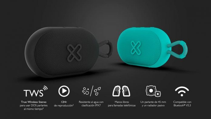 Klip Xtreme presenta GrooveSplash: el parlante TWS diseñado para el espíritu libre