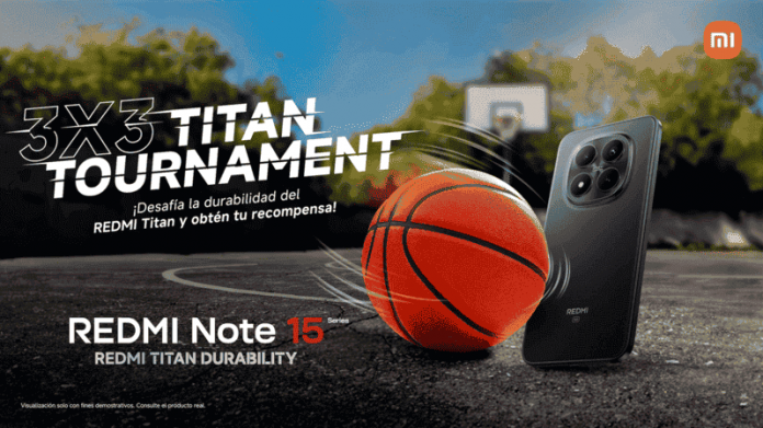Titan Tournament Xiaomi pone a prueba la resistencia de la Serie Redmi Note 15 en el Titan Tournament de Basketball 3x3