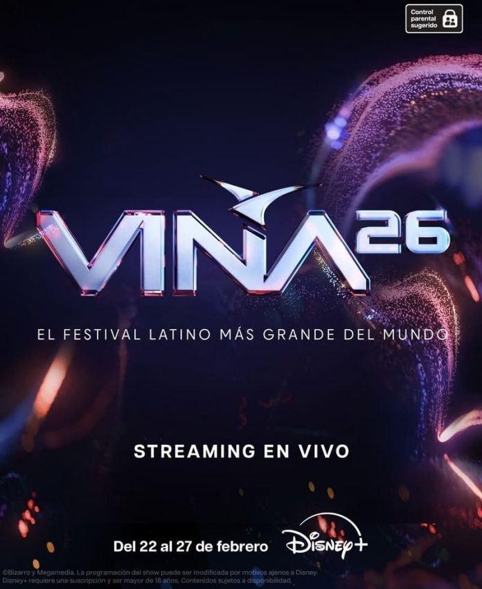 Desde este domingo comienza el Festival Internacional de Viña del Mar, que se podrá disfrutar en vivo en Disney+
