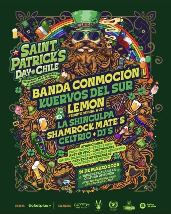 Saint Patrick’s Day en Ñuñoa
