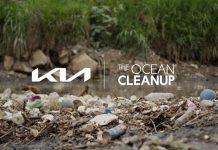 Kia y The Ocean Cleanup