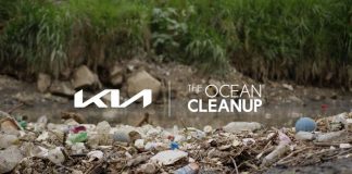 Kia y The Ocean Cleanup
