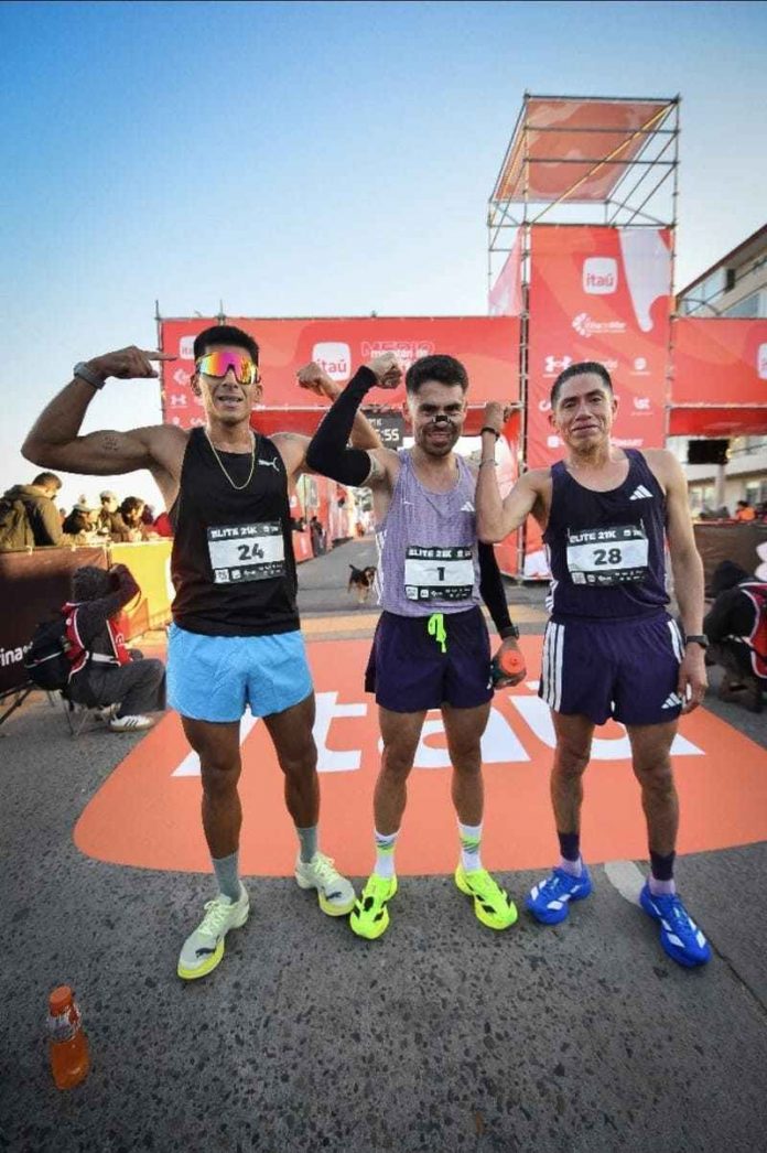 Podio 21K hombres Itaú