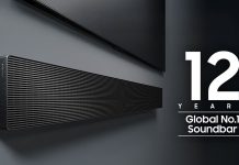 Samsung Electronics se corona como Número 1 en ventas mundiales de Barras de Sonido por duodécimo año consecutivo Samsung
