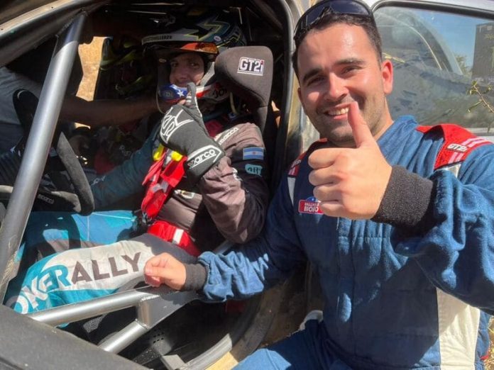 Tomás de Gavardo debuta en Curicó como piloto en el Campeonato Copec RallyMobil