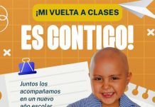 ¡Mi vuelta a clases es contigo! Campaña busca garantizar la educación de 85 niños, niñas y adolescentes con cáncer