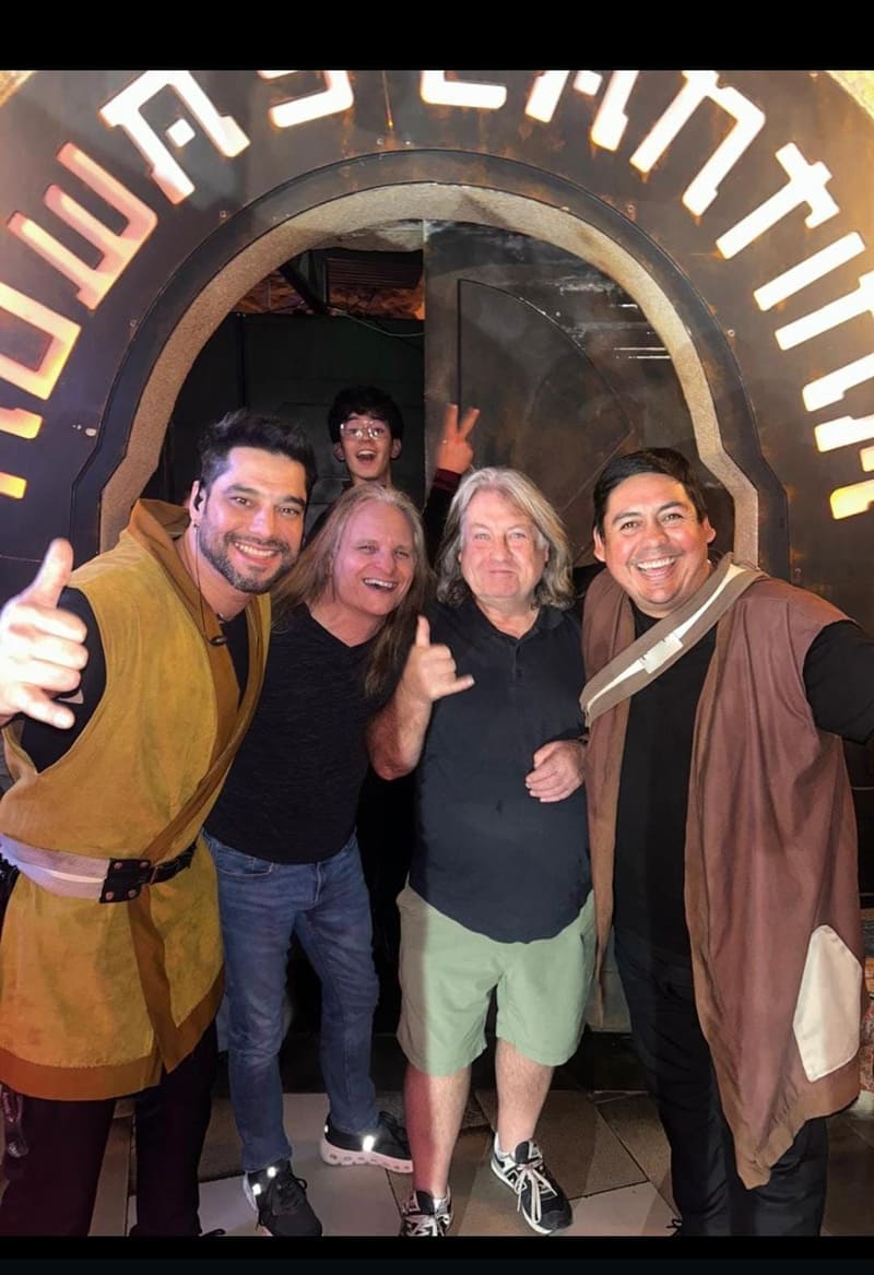 Matt Laug, baterista de AC/DC en Nowa’s Cantina