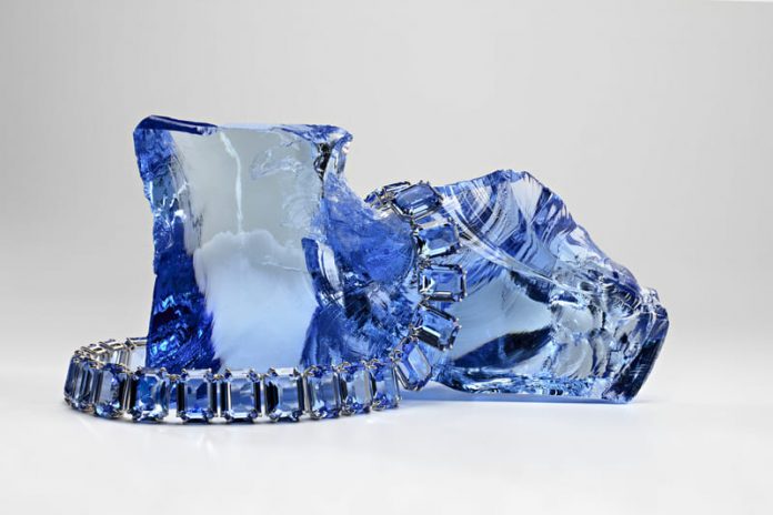 ReCreated(TM) ice blue1 Swarovski