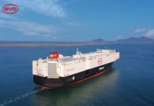 Se aproxima el primer arribo del buque BYD Changzhou a Chile BYD