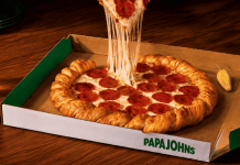 ¿Pizza o croissant? Así es la nueva apuesta de Papa Johns que combina ambos mundos Papa Johns