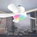 Nexxt Home presenta en Chile su Ventilador de Techo Wi-Fi con lámpara integrada Nexxt