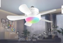 Nexxt Home presenta en Chile su Ventilador de Techo Wi-Fi con lámpara integrada Nexxt