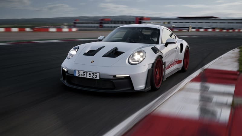 Porsche 911 GT3 RS, Thibaut Courtois.