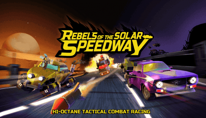 Rebels of the Solar Speedway Key Art Rebels of the Solar Speedway