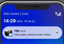 Uso de SMS satelital de Entel creció más de 520% durante sistema frontal SMS