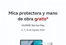 Mica protectora, limpieza y mano de obra gratis: así será el nuevo HUAWEI Service Day mica