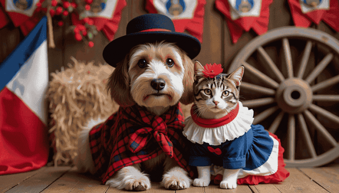 Fiestas patrias Mascotas