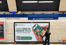 “Todo tiene su versión vegan”: campaña llega a Metro de Santiago Todo tiene su versión vegan