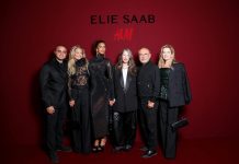 Amelia Gray, Gabbriette, Iris Law, Anok Yai, Imaan Hammam, Lila Moss, Marisa Abela y Calum Harper celebran la colección ELIE SAAB H&M en el histórico Palais Brongniart de París ELIE SAAB