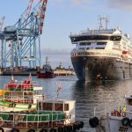 Alcaldesas Nieto y Ripamonti dan el vamos a temporada de cruceros en Puerto Valparaíso Valparaíso
