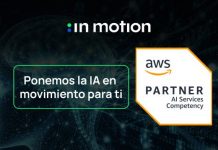 In Motion mantiene su liderazgo, llevando la IA Agéntica al sector asegurador con nueva competencia de Amazon Web Services