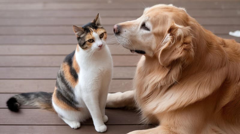 perros y gatos